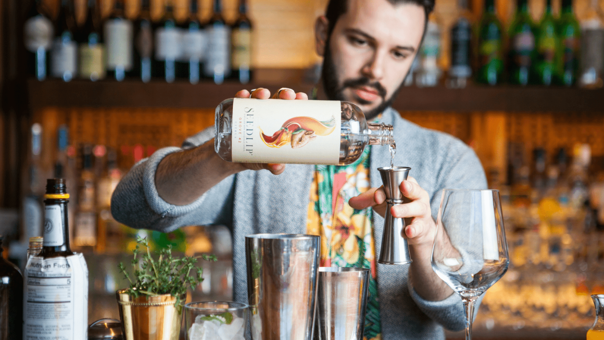 AVEC x Seedlip Cocktail Mixing Guide to Shake Things Up After Holidays - Boisson