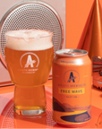 Athletic Brewing Company - Free Wave Hazy IPA - Non-Alcoholic Beer - 6 Pack - Lifestyle