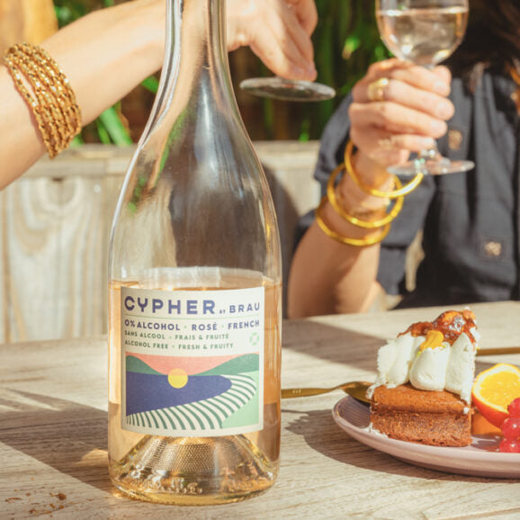 Cypher - Rose Non-Alcoholic Wine - 750ml - Lifestyle
