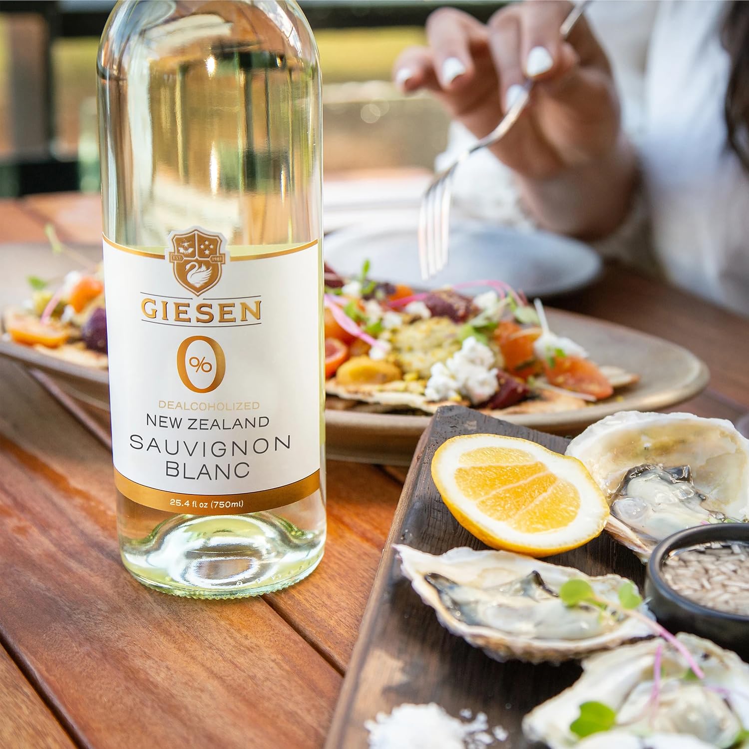 Giesen Non-Alcoholic Sauvignon Blanc - Lifestyle