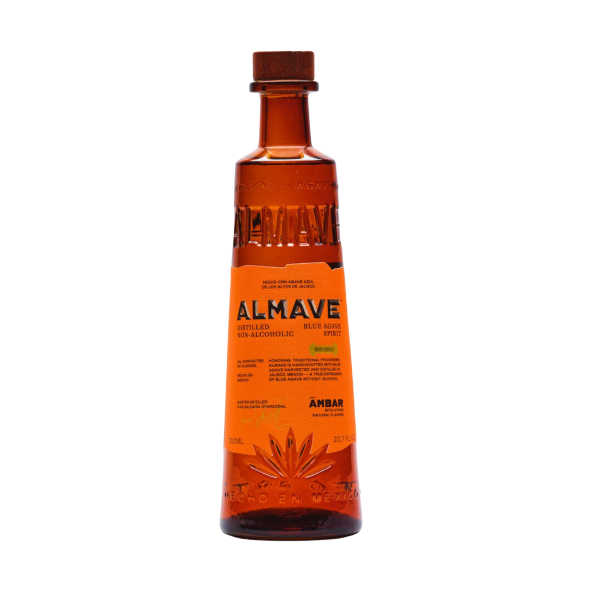 Almave Distilled Ambar Non-Alcoholic Blue Agave Spirit - Boisson