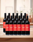 Thomson & Scott Noughty Rouge Case - 12 Bottles - Boisson