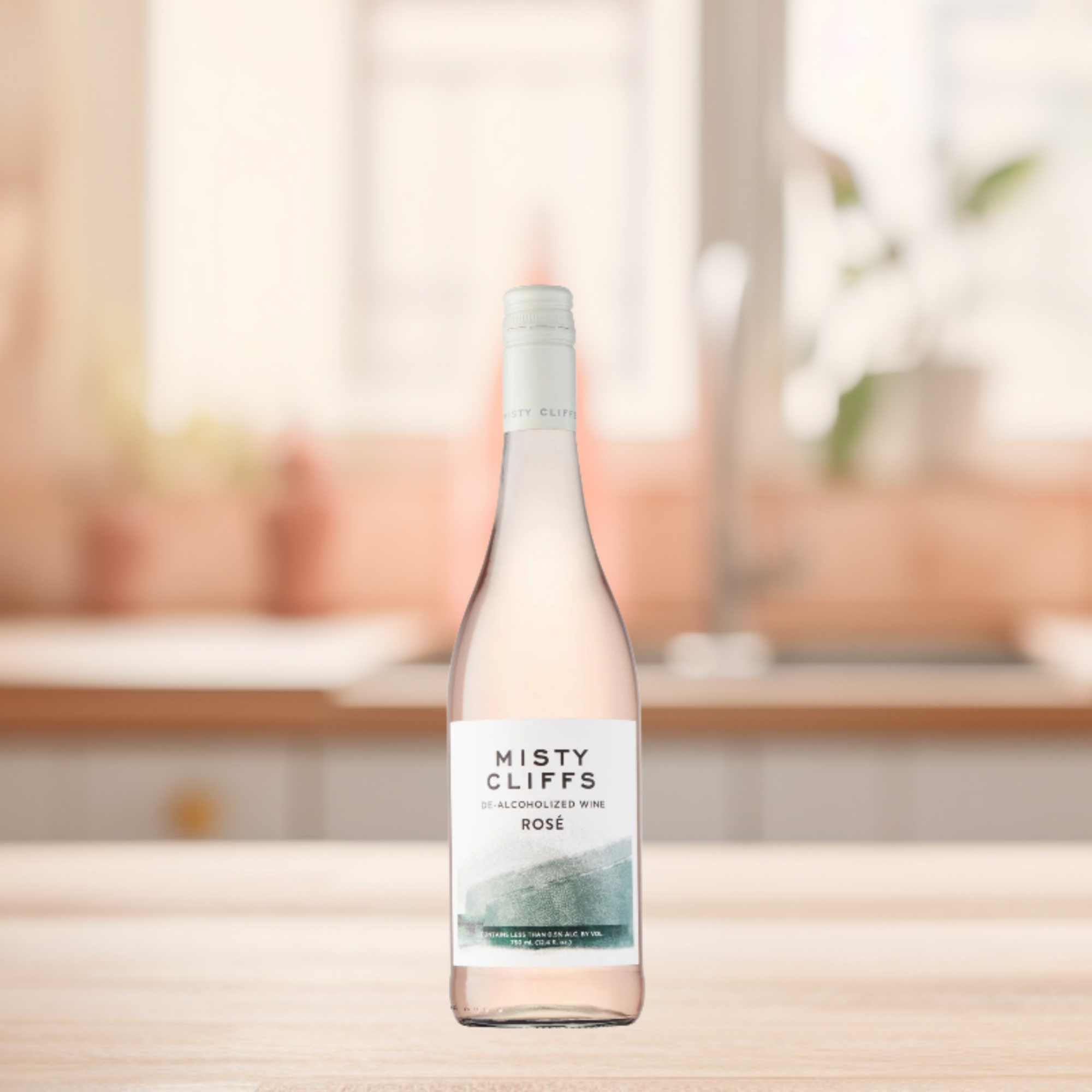 Misty Cliffs Non-Alcoholic Rosé - Lifestyle