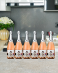 ZENO Alcohol Liberated Sparkling Rosé NV - Half Case (6 Bottles)