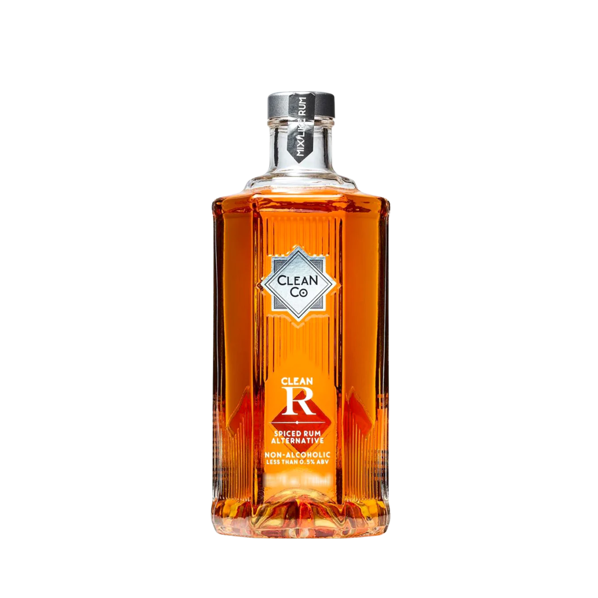 CleanCo Clean R - Non-Alcoholic Spiced Rum Alternative - 700 ml