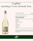Cypher - Sparkling N°1 Non-Alcoholic Wine - 750ml - Nutrition
