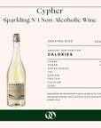 Cypher - Sparkling N°1 Non-Alcoholic Wine - 750ml - Nutrition