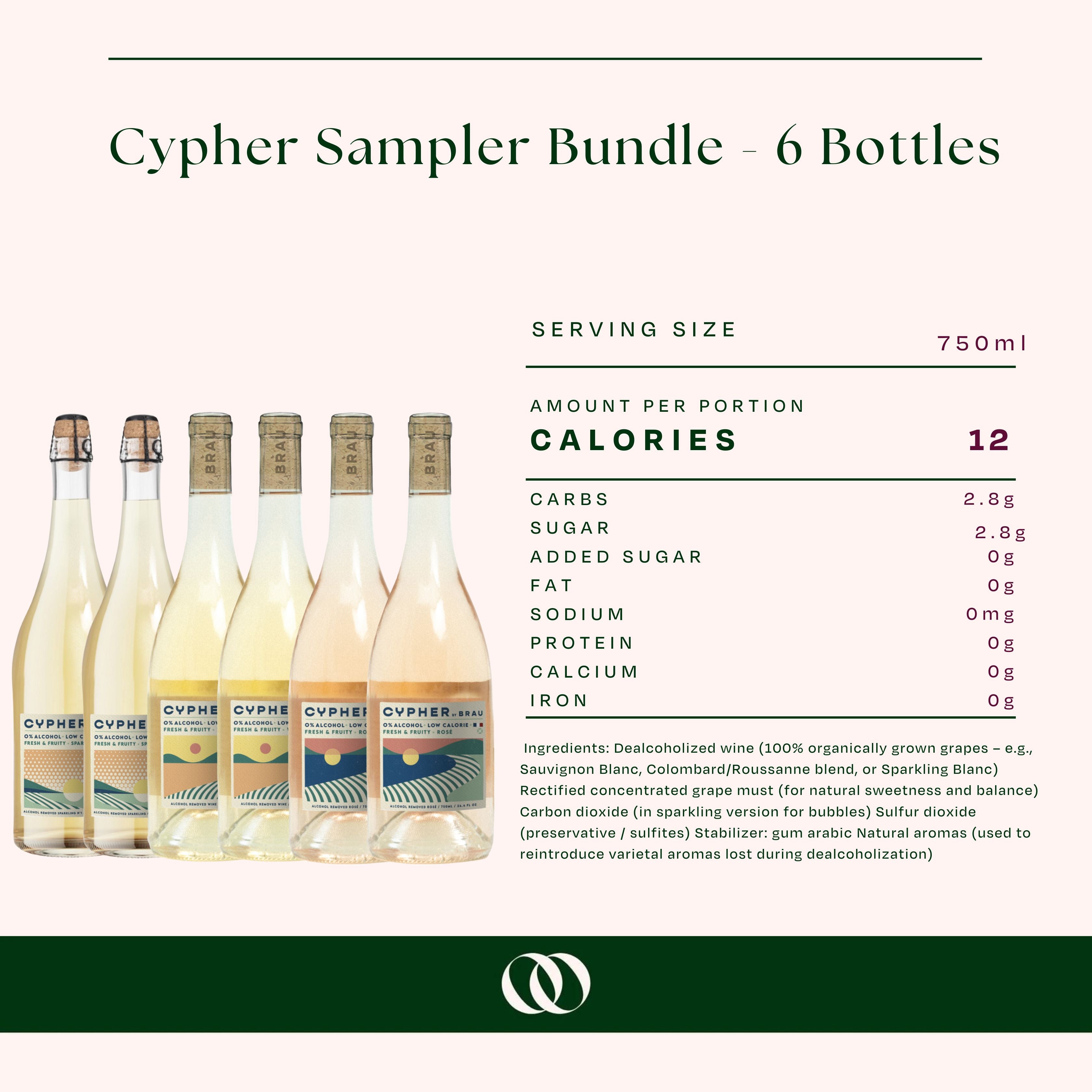 Cypher Sampler Bundle - 6 Bottles – Boisson