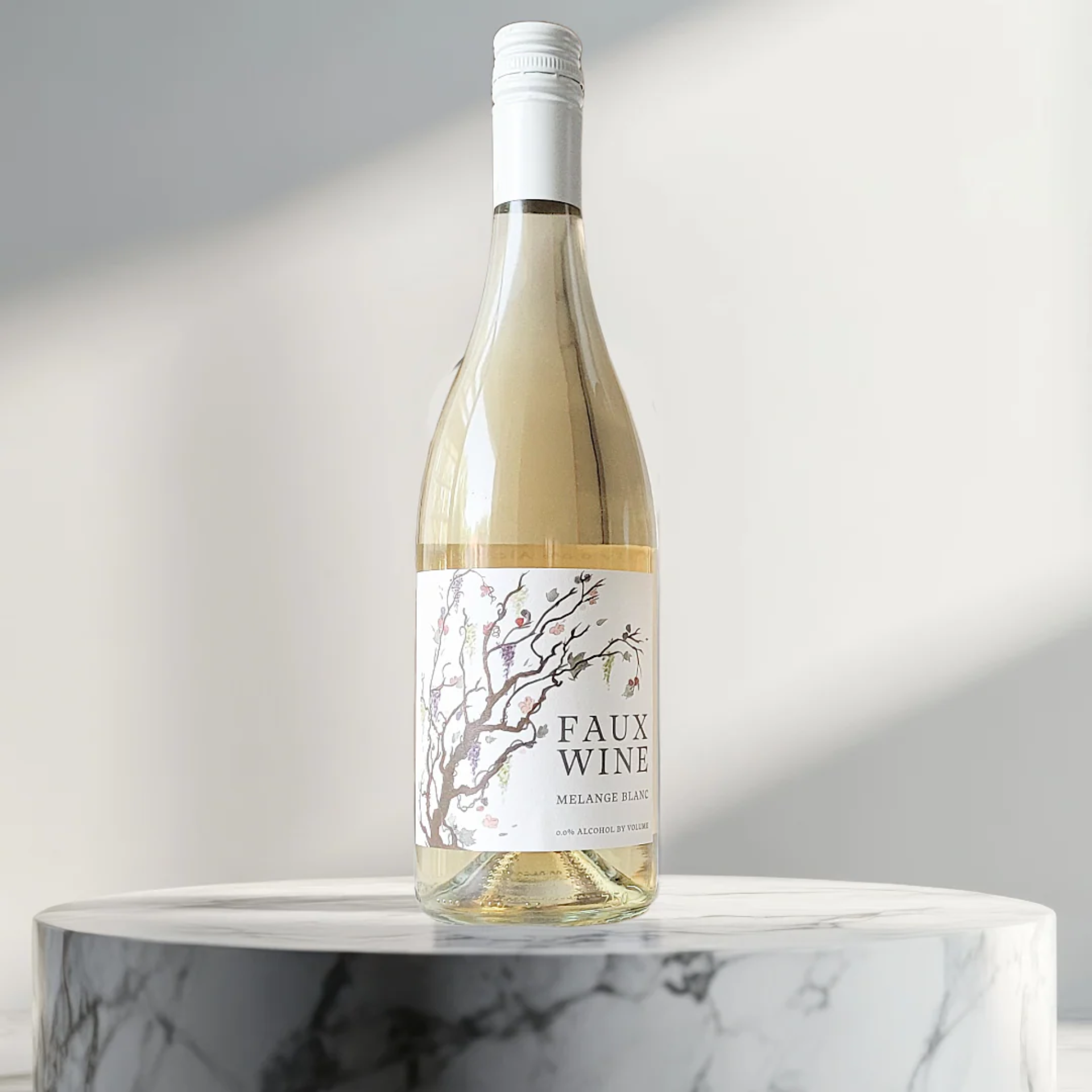 Faux Wine - White Non-Alcoholic Wine - 750ml