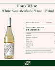 Faux Wine - White Non-Alcoholic Wine - 750ml