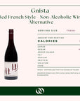 Gnista - Red Italian Style - Non-Alcoholic Wine Alternative 750ml