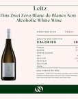 Leitz - Eins Zwei Zero Blanc de Blancs Non-Alcoholic White Wine - Nutrition