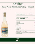 Cypher - Rosé Non-Alcoholic Wine - 750ml - Nutrition