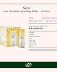Sovi - Non-Alcoholic Sparkling White - (4 Pack)