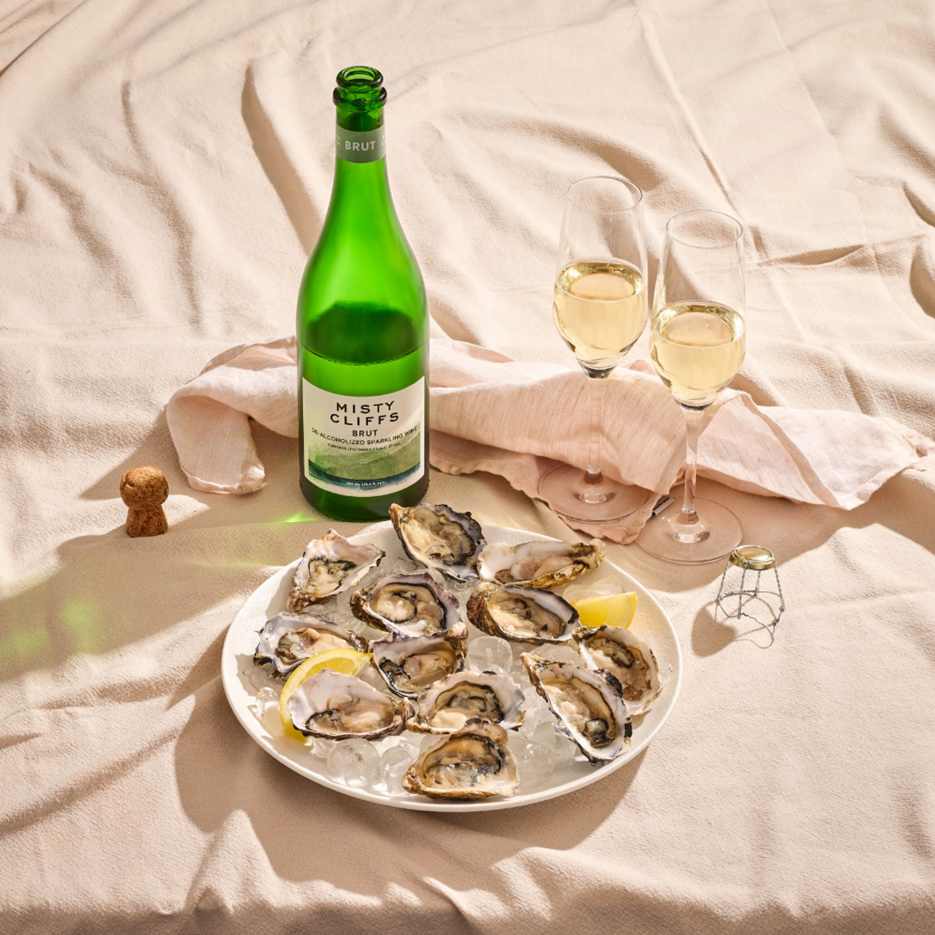 Misty Cliffs Non-Alcoholic Sparkling Brut - Boisson - Lifestyle