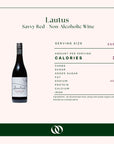 Lautus Savvy Red - Non-Alcoholic Wine- Nutrition