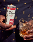 Spiritless Non-Alcoholic Old Fashioned Pour-Over Cocktail Can Lifestyle