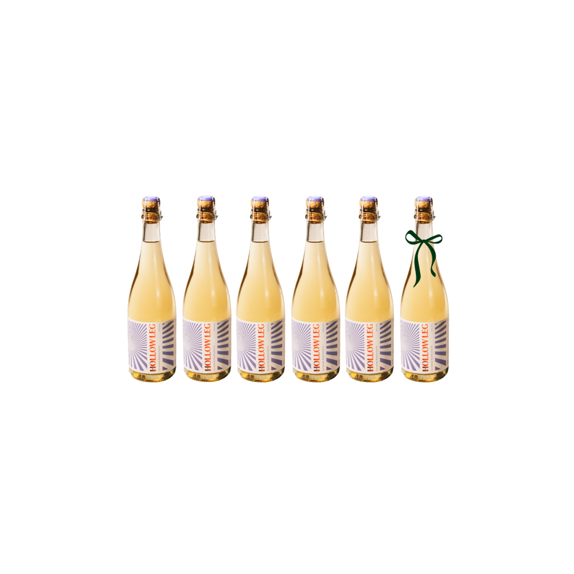 Hollow Leg - Sparkling White Cuvée - Non-Alcoholic Sparkling Wine Bundle