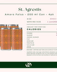 St. Agrestis - Amaro Falso - 200 ml Can - 4pk