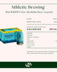 Athletic Brewing Run Wild IPA Non-Alcoholic Beer (6 pack) - Nutrition