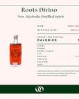 Roots Divino - Non-Alcoholic Rosso Non-Alcoholic Apéritif - Nutrition