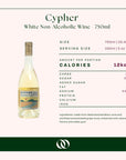 Cypher - White Non-Alcoholic Wine - 750ml
