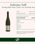 Kolonne Null - Riesling White Wine 750ml- Non-Alcoholic Wine