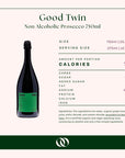 Good Twin - Non Alcoholic Prosecco 750ml