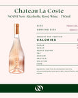 Chateau La Coste - NOOH Non-Alcoholic Rosé Wine - 750ml