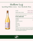 Hollow Leg - Sparkling White Cuvée - Non-Alcoholic Sparkling Wine Bundle