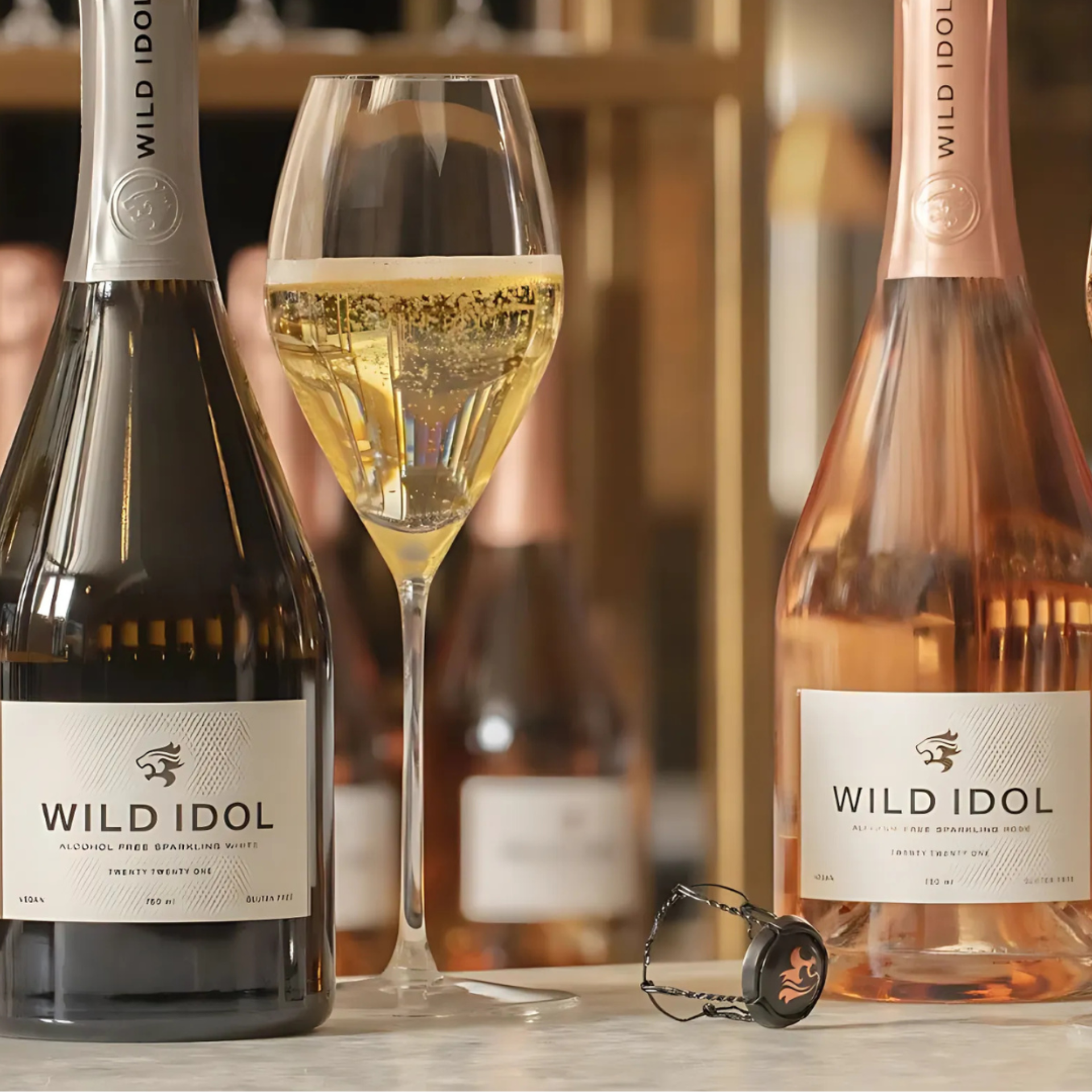 Wild Idol - Alcohol Free Sparkling Rose 375ml – Boisson
