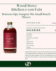 Wood Stove Kitchen - Boisson Sips Sangria Mix Small Batch Mixers