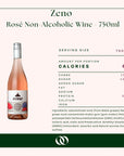 Zeno - Rosé Non-Alcoholic Wine - 750ml- Boisson