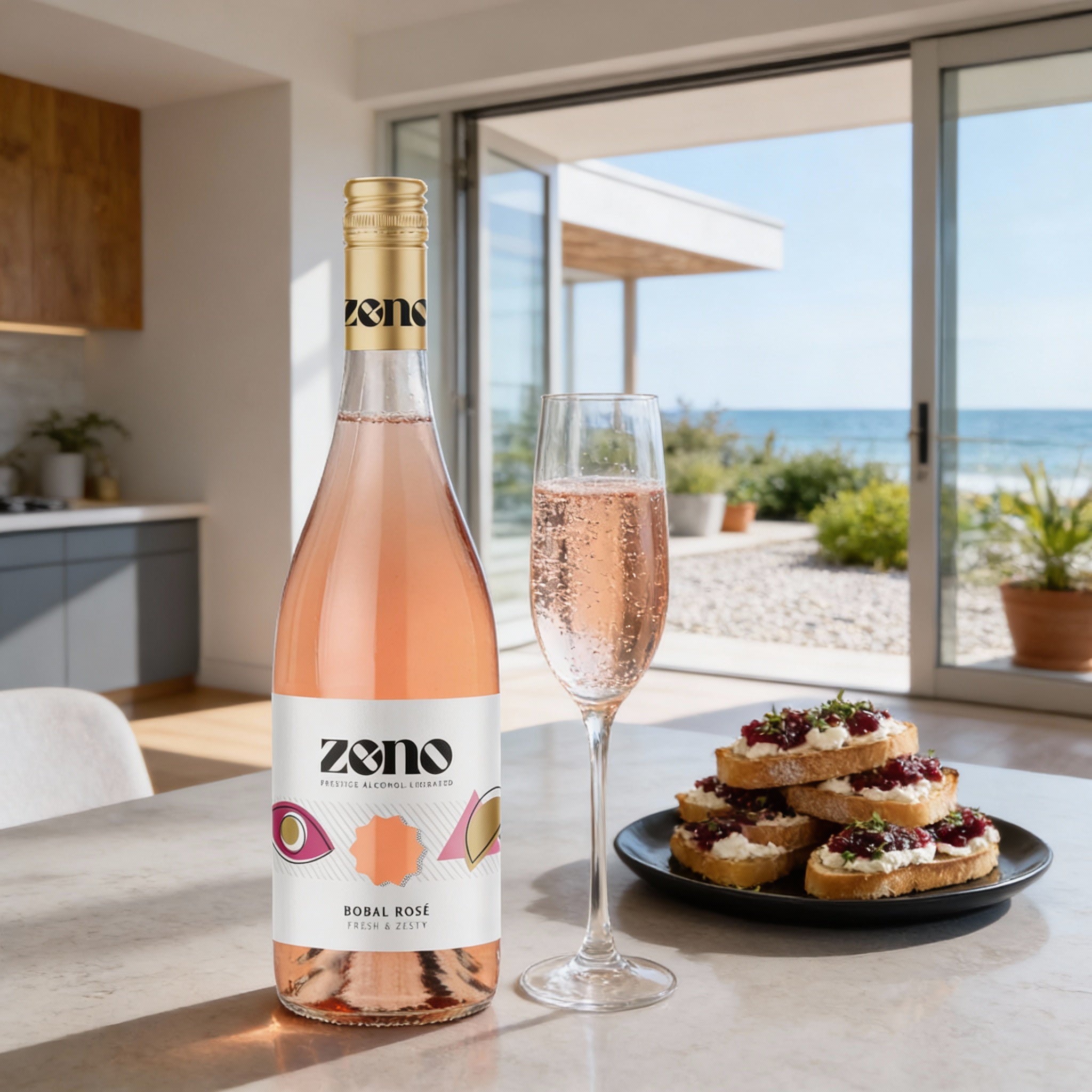 Zeno - Alcohol Liberated Bobal Rosé Wine - 750ml – Boisson