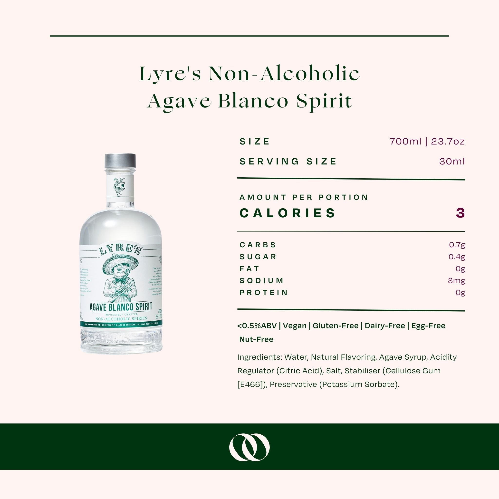 Shop Lyre's Non-Alcoholic Agave Blanco Spirit