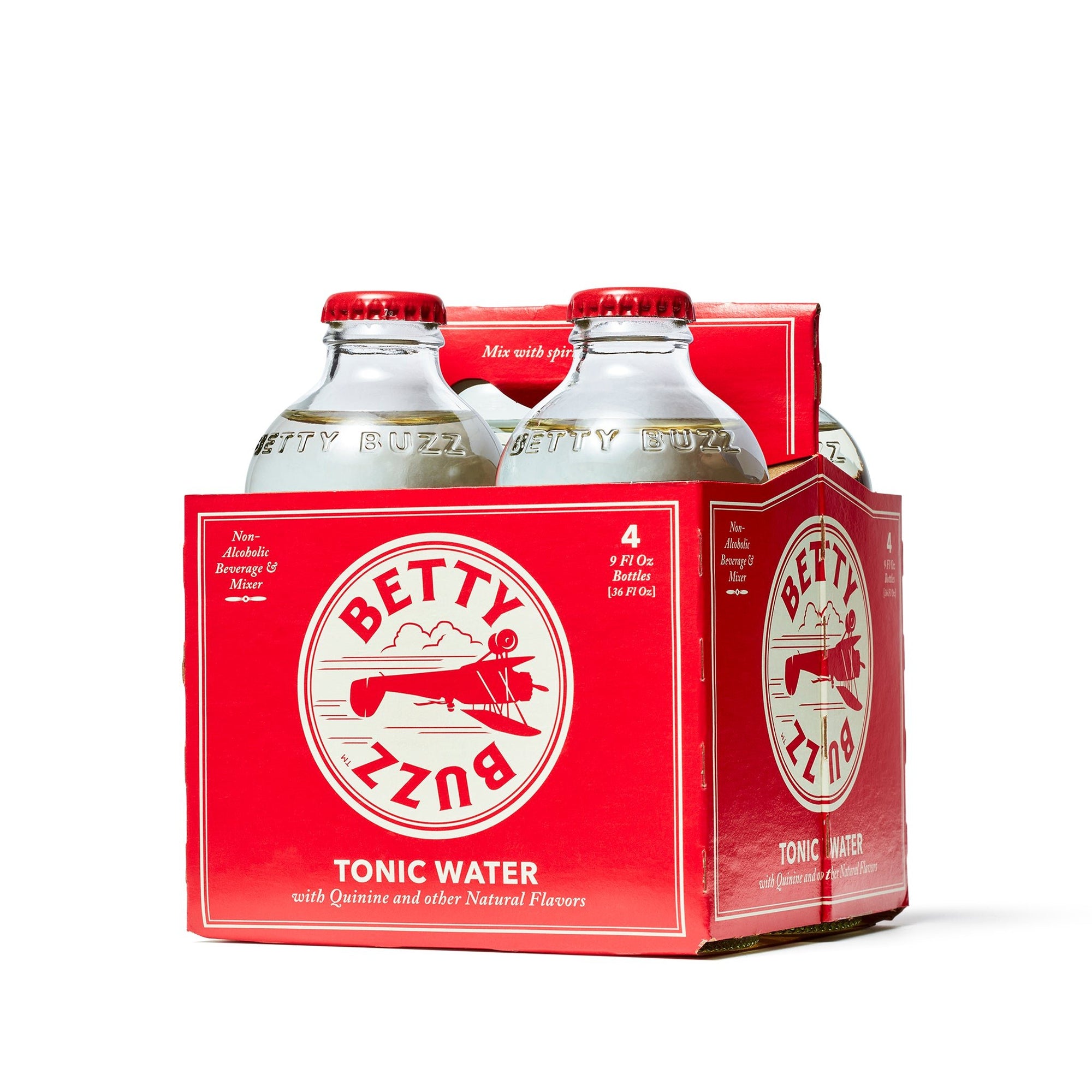 Betty Buzz Non-Alcoholic Tonic Water (4 pack) - Boisson