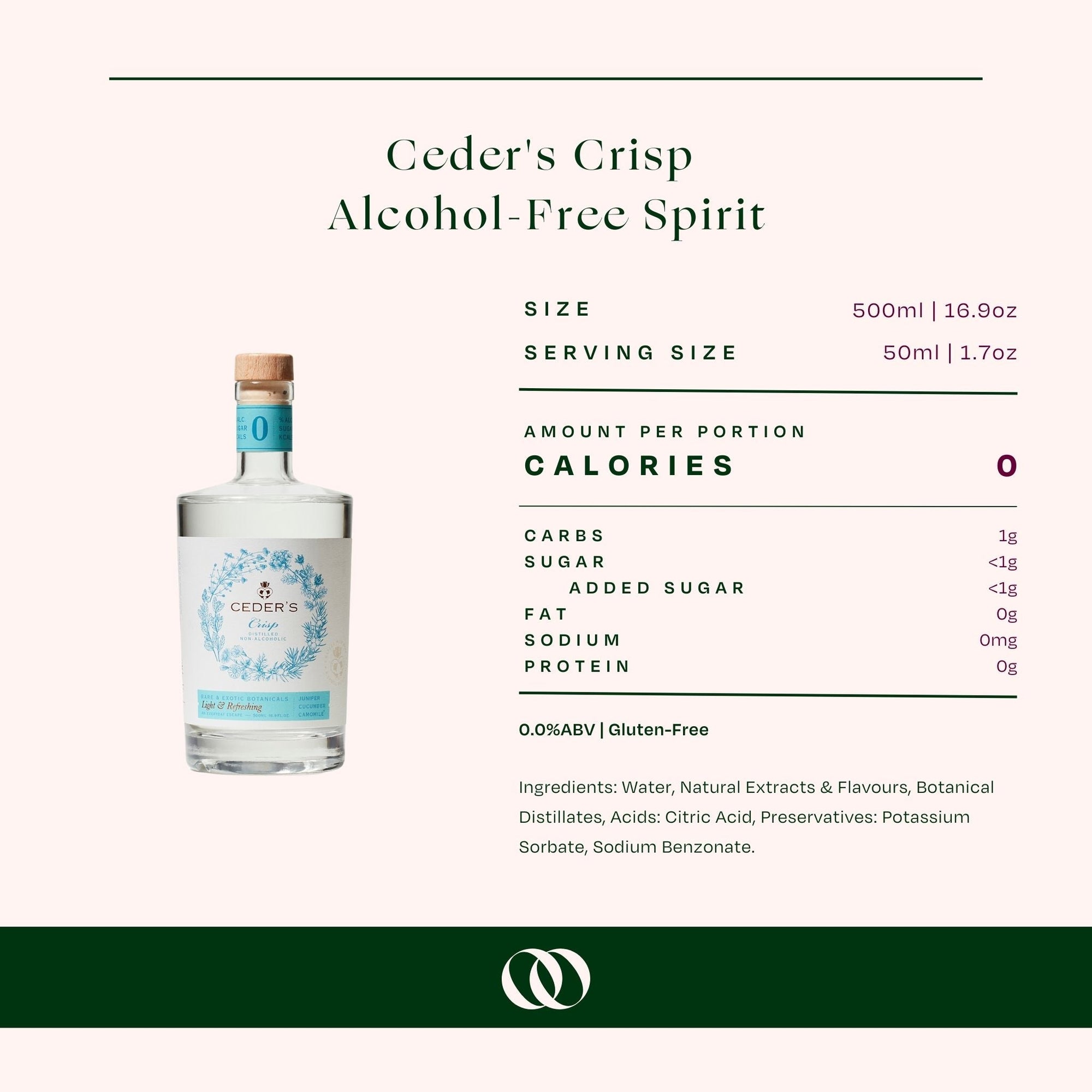 Ceder's - Ceder's Crisp - Non-Alcoholic Spirit - Boisson