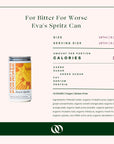 For Bitter For Worse - Eva's Non-Alcoholic Spritz Can - 4-Pack - Boisson