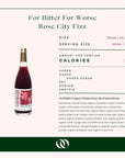 For Bitter For Worse - Non-Alcoholic Rose City Fizz - Boisson