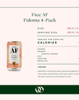 Free AF Paloma (4 pack) - Boisson