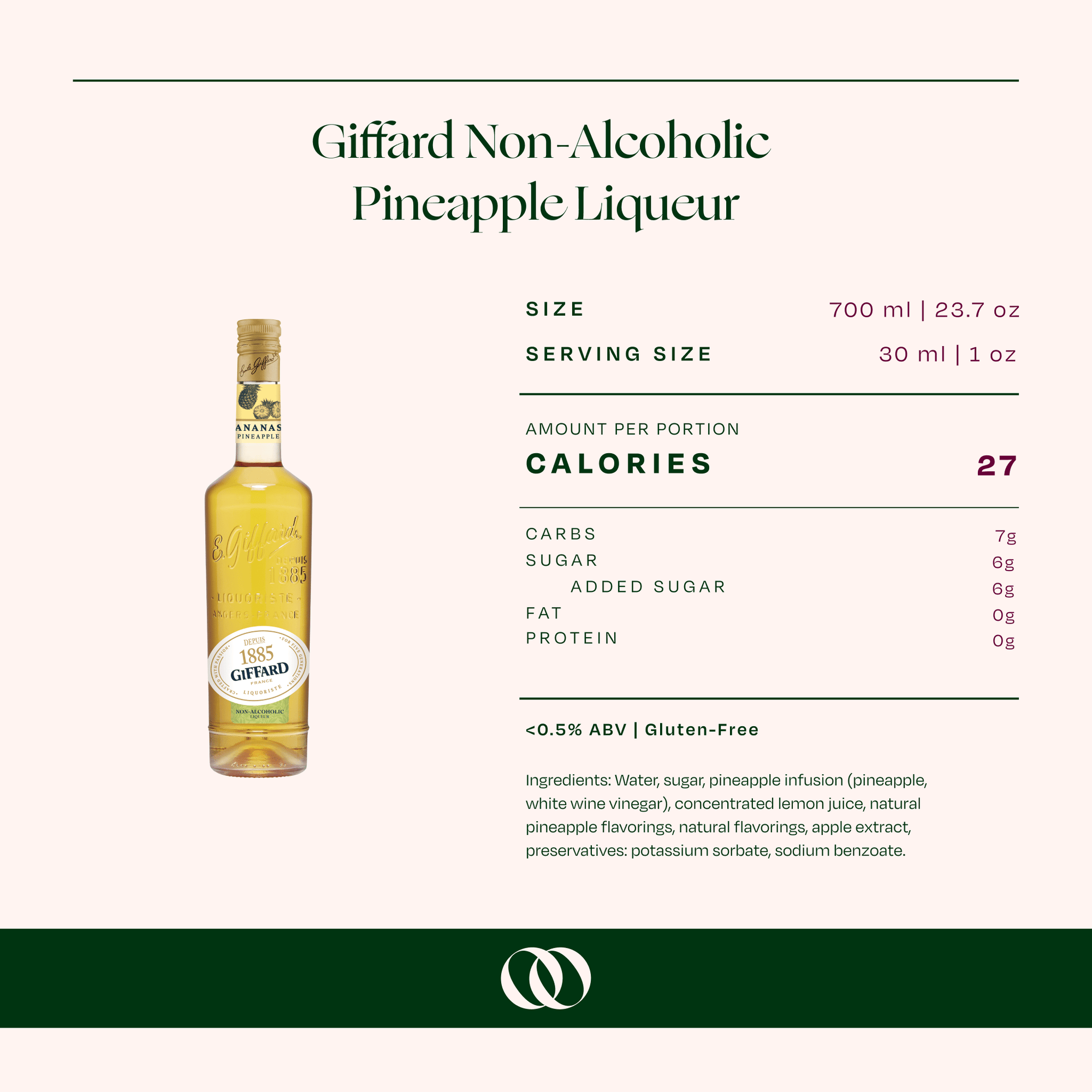 Giffard Non-Alcoholic Pineapple Liqueur - Boisson
