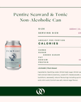 Pentire Seaward & Tonic Non-Alcoholic Can - Boisson