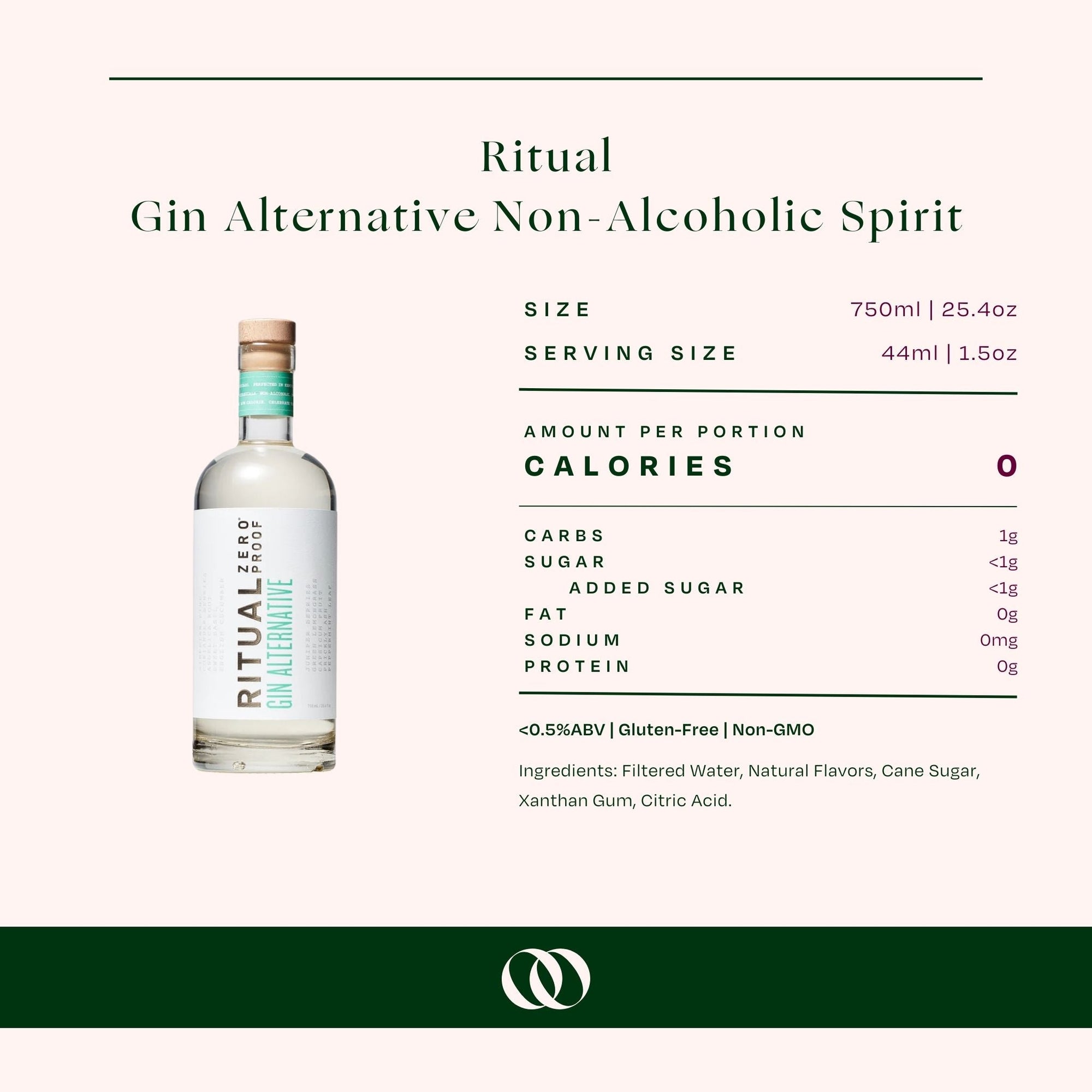 Ritual - Gin Alternative - Non-Alcoholic Spirit - Boisson