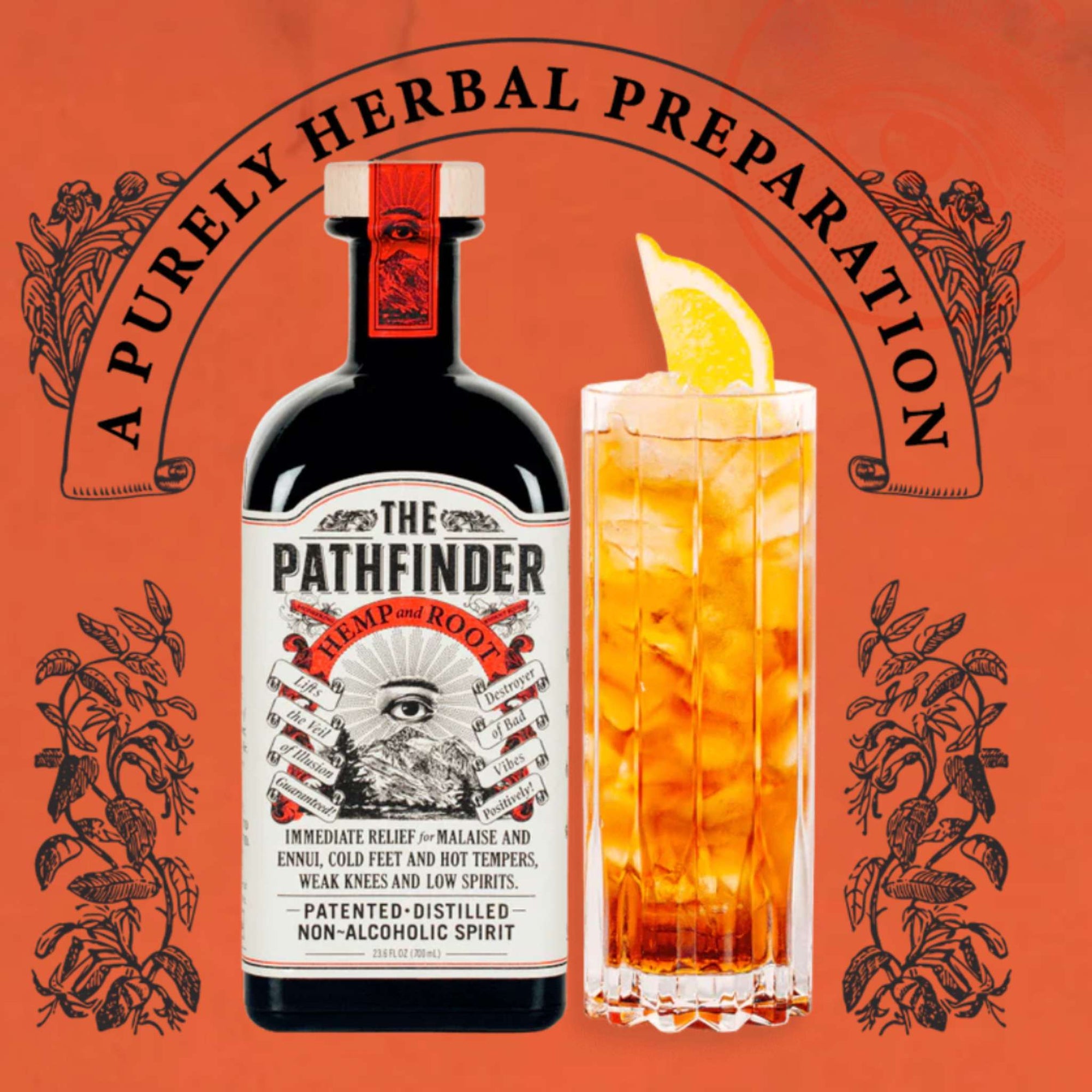 The Pathfinder Non-Alcoholic Hemp-Infused Spirit - Lifestyle