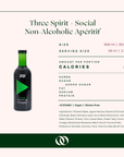 Three Spirit Social Elixir Non-Alcoholic Apéritif - Nutrition