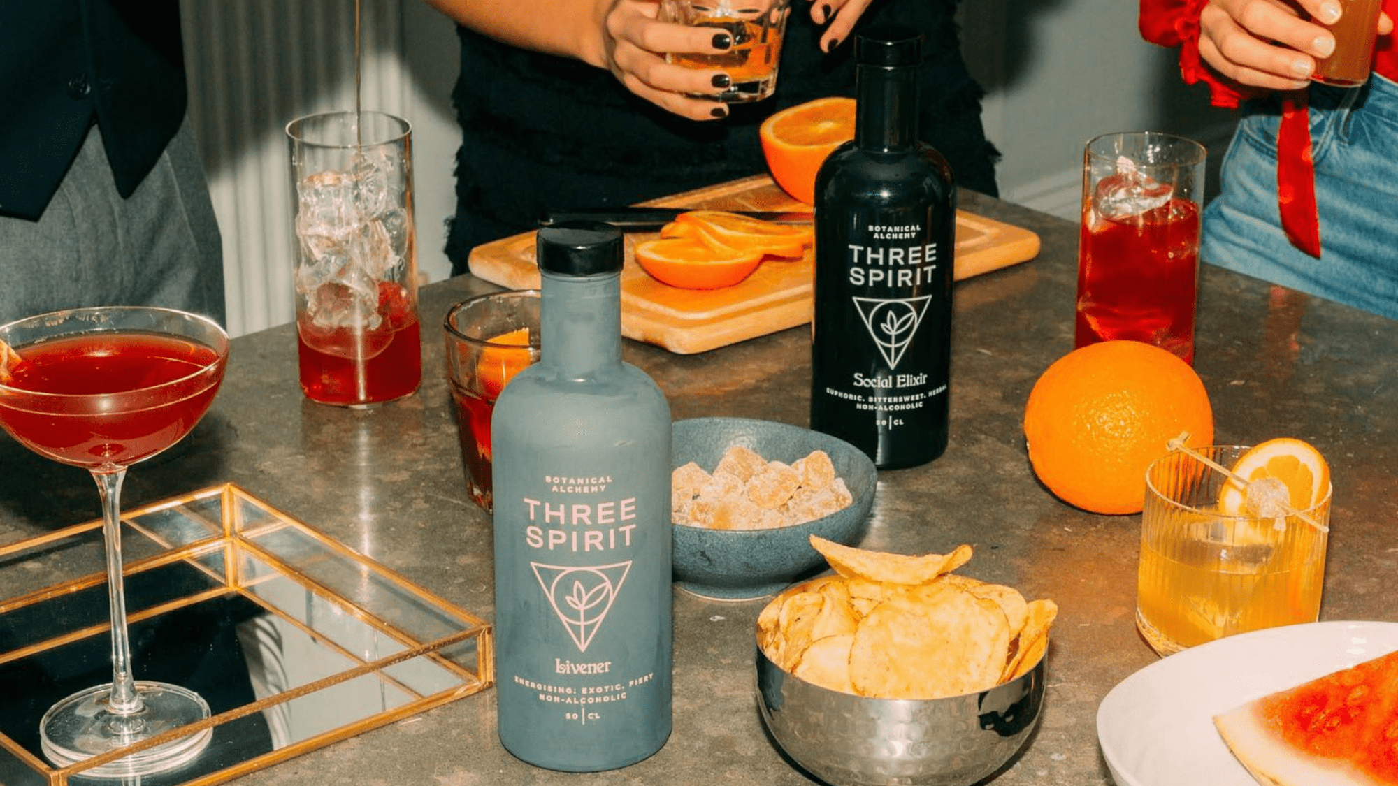 Q&A with the ladies of Three Spirit, a line of plant elixirs designed to enhance mood—yours and everyone else’s around - Boisson