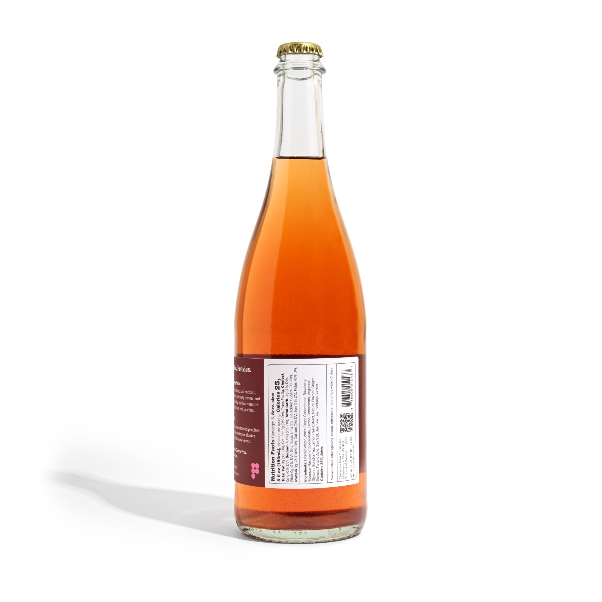 Proxies - Brut Rosé - Non-Alcoholic Wine Proxy 750ml – Boisson