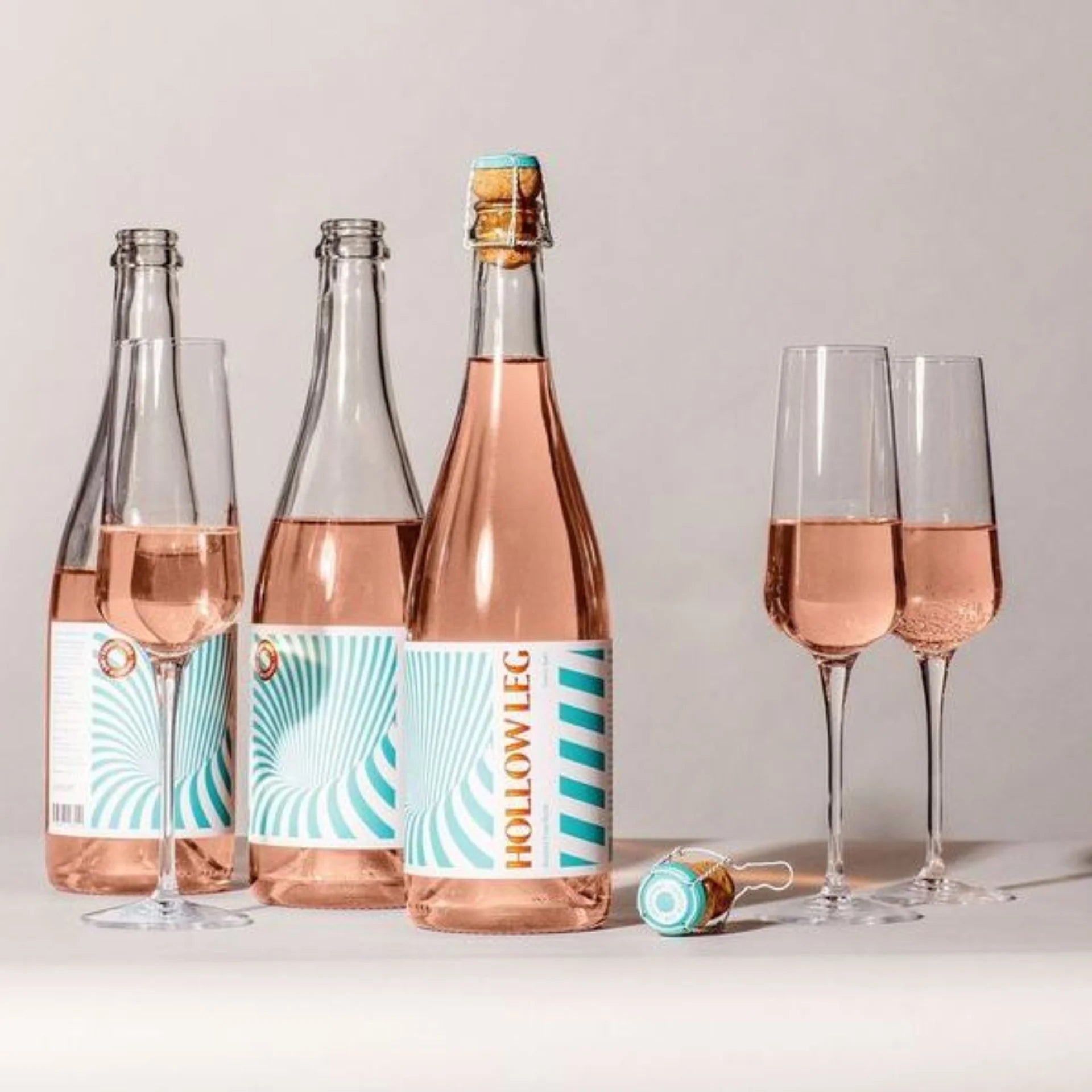 Hollow Leg - Sparkling White Cuvée - Non-Alcoholic Sparkling Wine Bundle