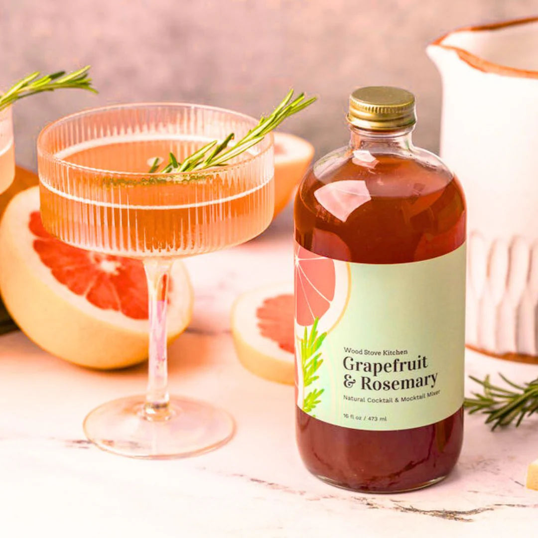 Wood Stove Kitchen - Boisson Sips Grapefruit &amp; Rosemary Small Batch Mixers