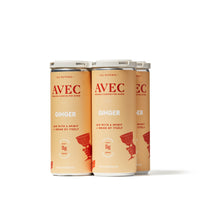 AVEC - Ginger 4-pack - Non-Alcoholic Sparkling Beverage - Boisson — Brooklyn's Non-Alcoholic Spirits, Beer, Wine, and Home Bar Shop in Cobble Hill